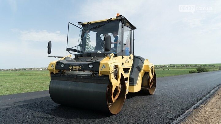 119 км трасси Н-30 Василівка Токмак Бердянськ вже відремонт..., фото-1 119 км трасси Н-30 Василівка Токмак Бердянськ вже відремонтовано, фото-1