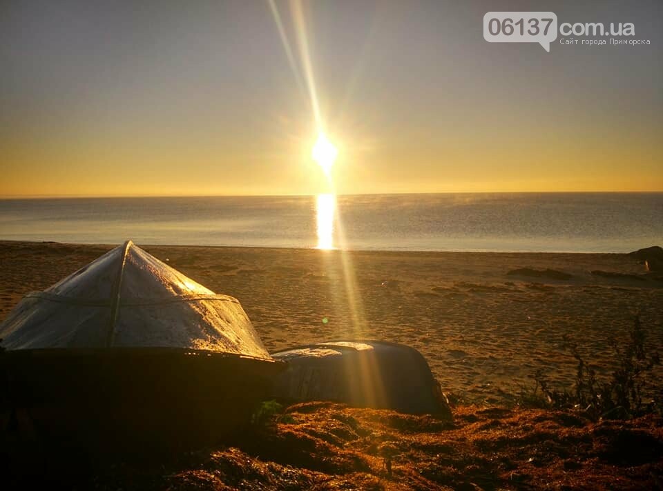 Красота ноябрьского моря в Запорожской области от заката д..., фото-16 Красота ноябрьского моря в Запорожской области от заката до рассвета. Приморск. Обиточная коса , фото-16