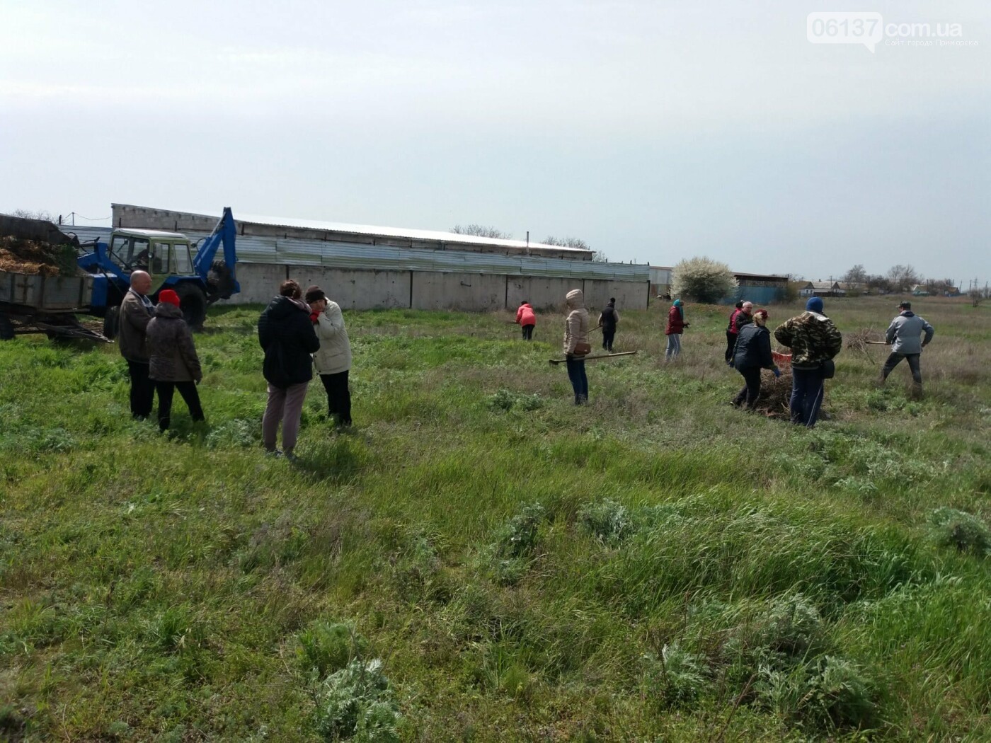 В Приморську пройшла велика всеміська толока, фото-3 В Приморську пройшла велика всеміська толока, фото-3