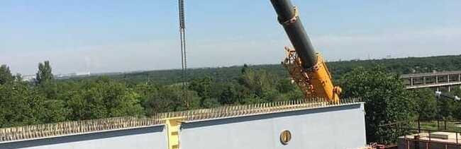 Запорожский мост скоро соединит две части суши. Фото Запорожский мост скоро соединит две части суши. Фото