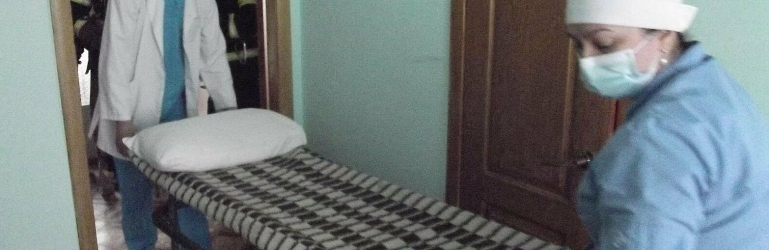В Приморській ЦРЛ провели навчання дій медперсоналу в надзвичайних... В Приморській ЦРЛ провели навчання дій медперсоналу в надзвичайних ситуаціях , Наталья Лякишева